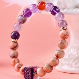 Natural crystal bracelet Good luck